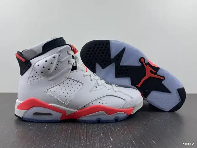 Rep TBK 384664-123 (2014) Infrared White Retro Jordan 6 0519